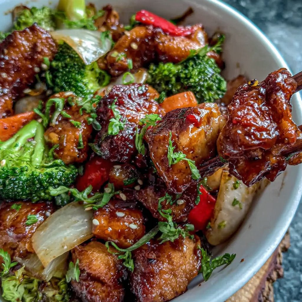 Honey Soy Chicken Stir Fry