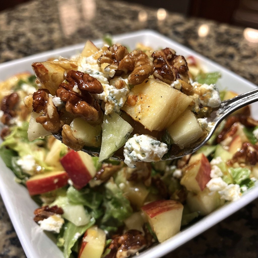 Autumn Harvest Honeycrisp Apple and Feta Salad