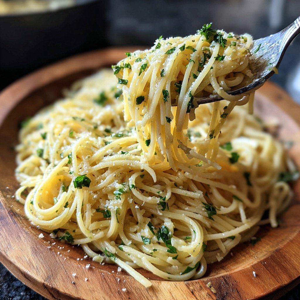 Quick & Easy 15-Minute Garlic Pasta