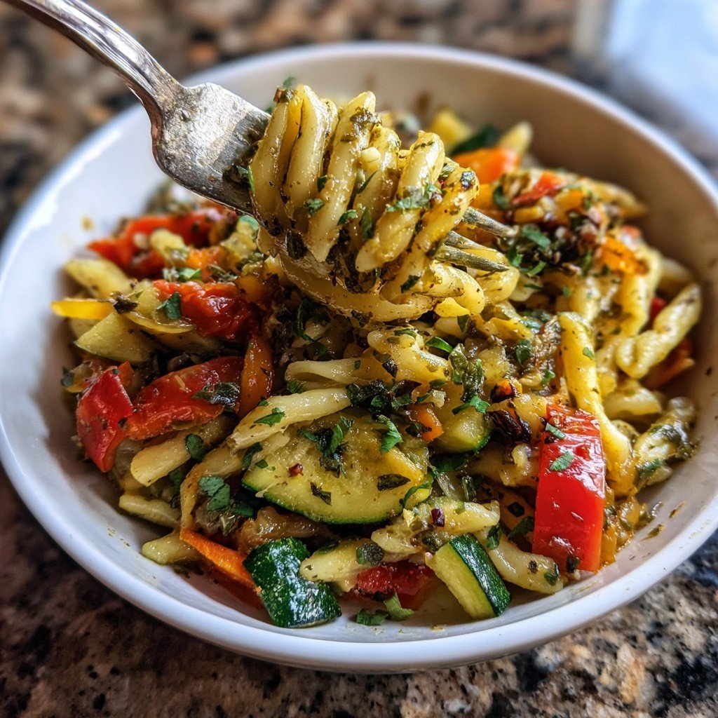 Herb Roasted Vegetable Pasta