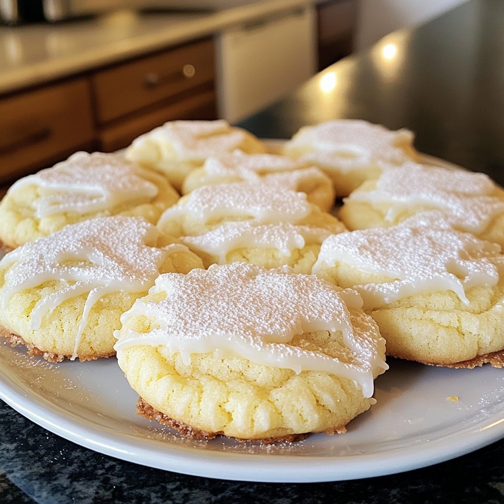 Soft & Chewy Lemon Cookies