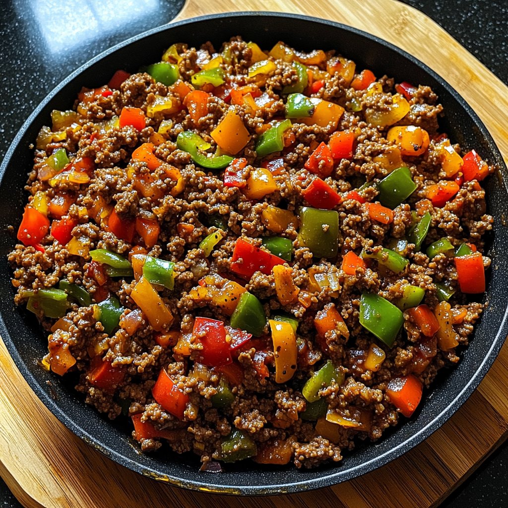 Ground Beef Skillet Budget Friendly