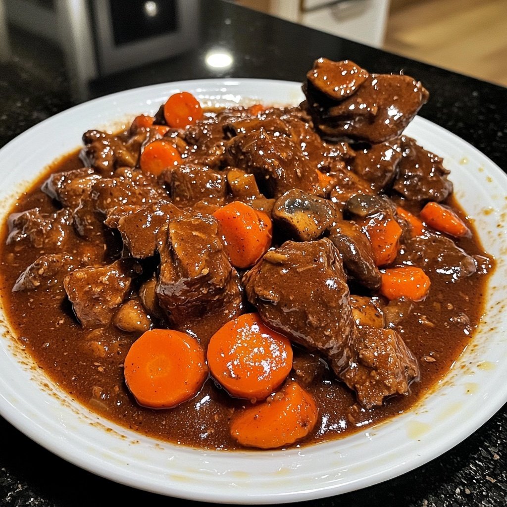 Slow Cooker Beef Bourguignon