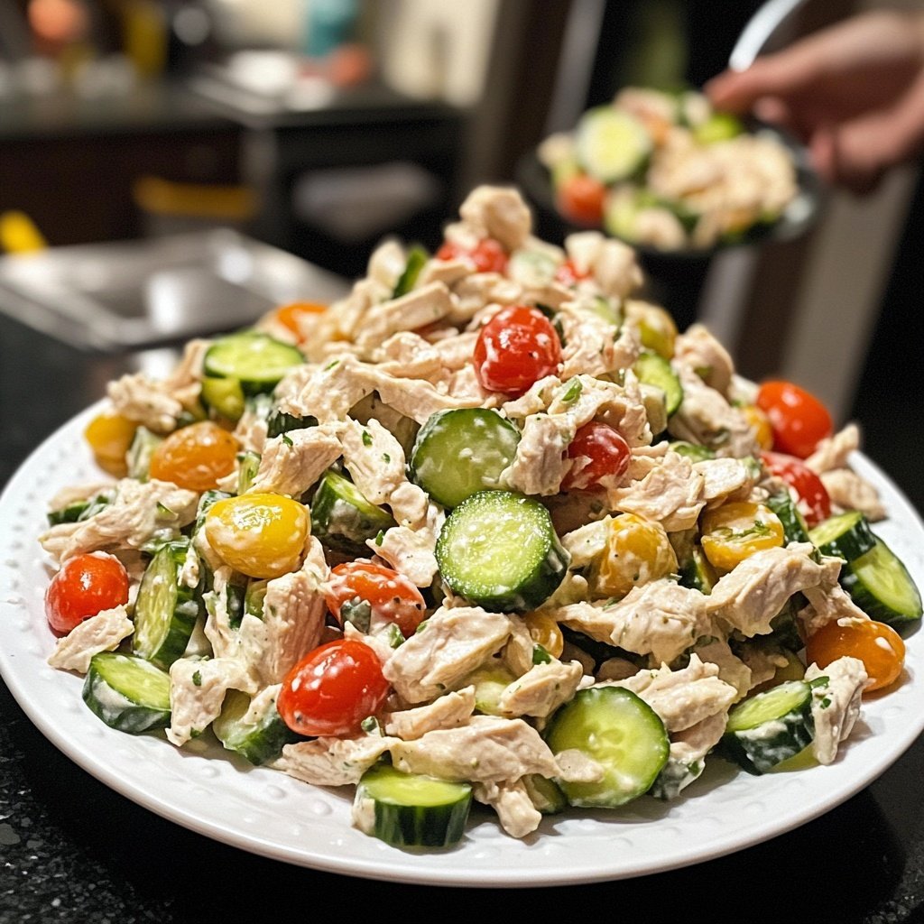 Meal Prep Greek Yogurt Chicken Salad Lunch