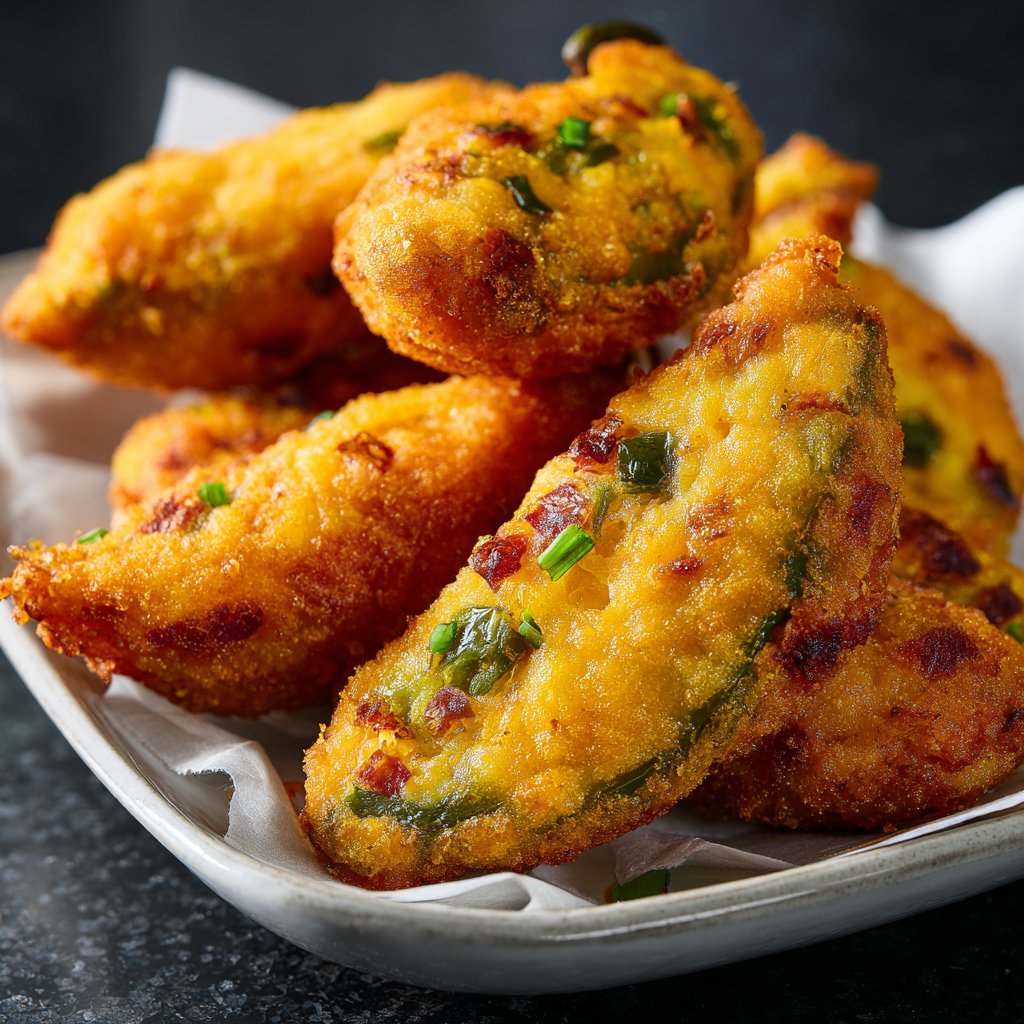 Jalapeno Poppers with Onion Cheddar Blend