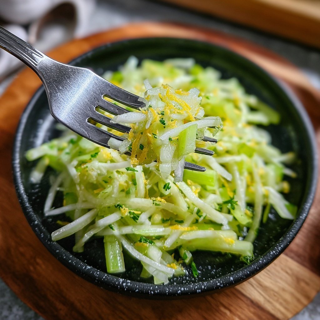 Celery Salad With Lemon Zest