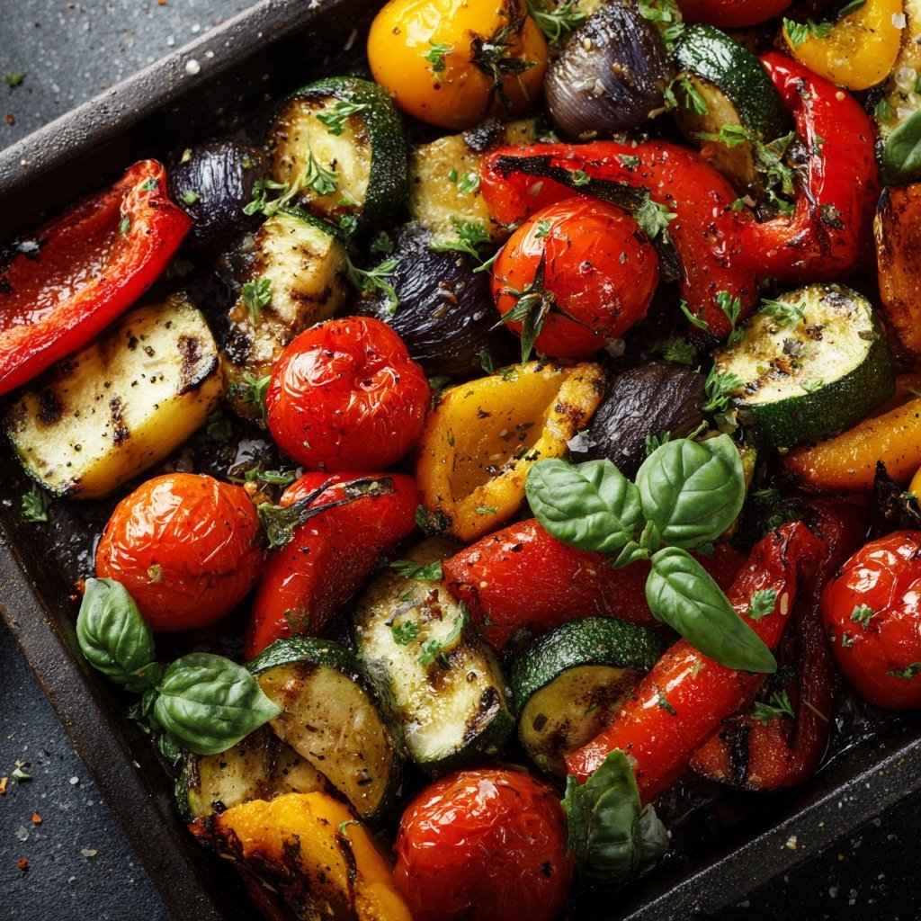 Mediterranean Roasted Vegetables